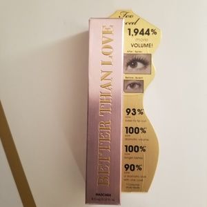 Too faced better than love mascara black